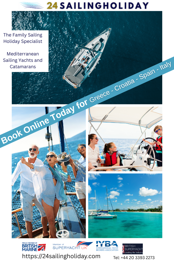 Family Yacht Charters Greece Ad